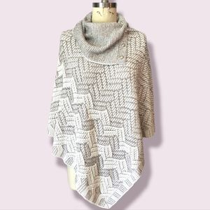 WHBM Sweater Poncho- S/M
